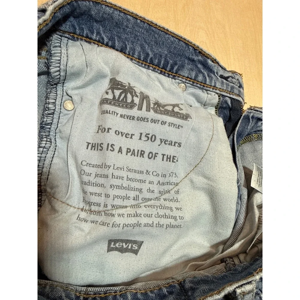 Levis 541 Athletic Taper Jeans Mens 29x30 Blue Medium Wash WaterLess 18181-0550